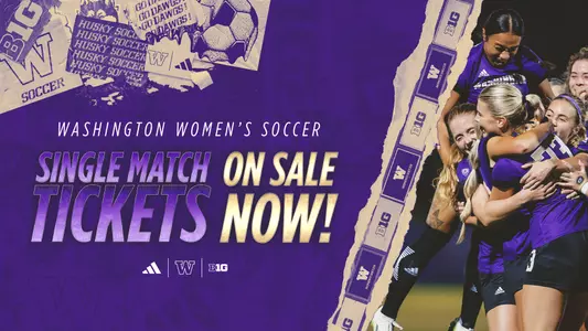2024 UW women's soccer single game tickets on sale
