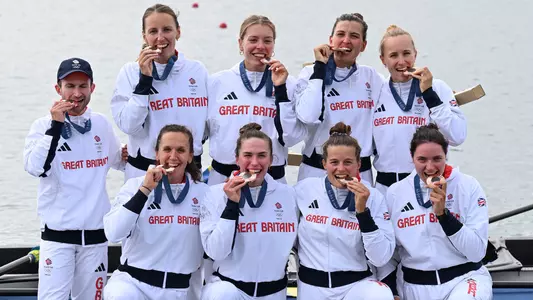 rowing the finals at Vaires-sur-Marne Nautical St. - Flatwater, Paris, France on Saturday 3 August 2024. 
2024 Paris Olympic Games.
Photo credit: Steve McArthur / Row360