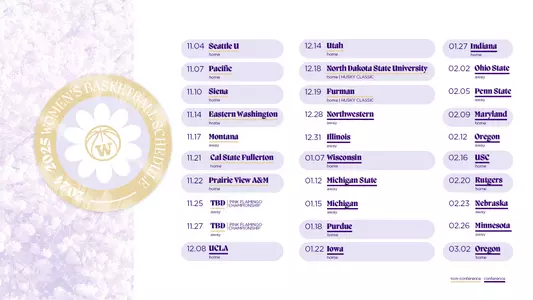 2024-25 Women's Basketball Schedule
