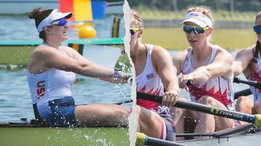 Brooke mooney and Maddie Wanamaker olympic rowers