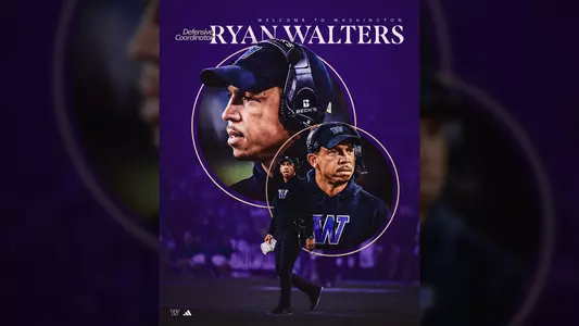 Ryan Walters new uw defensive coordinator