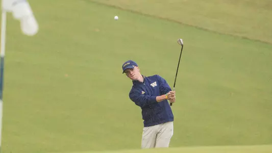 Jack Murphy hits chip shot at The Clerico