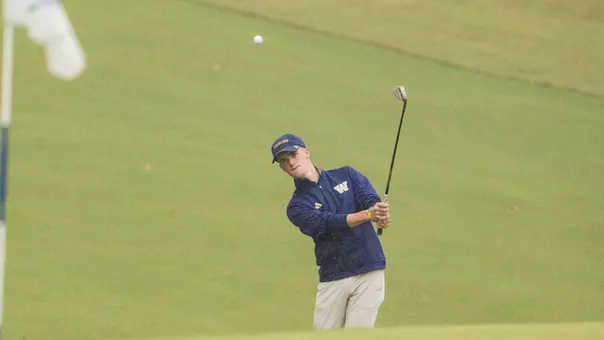 Jack Murphy hits chip shot at The Clerico