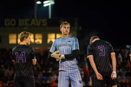 Washington Men's Soccer at Oregon State in the first round of the NCAA Tournament