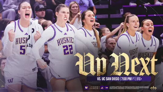Up Next - Washington vs. UC San Diego