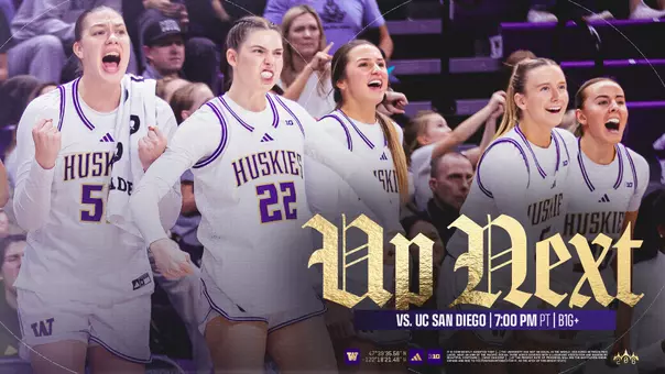 Up Next - Washington vs. UC San Diego
