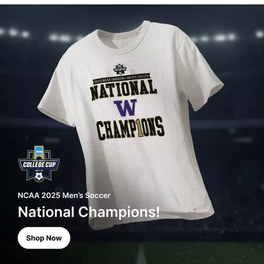 2025 National Champions men's soccer shirt