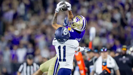 Denzel Boston makes catch against UC Davis