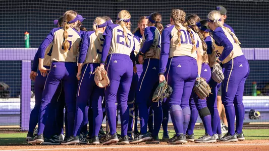 Softball Team Huddle