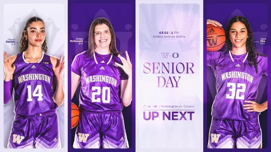 UW WBB Up Next Senior Day March 2