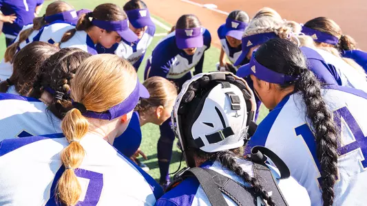 Softball Team Pregame Huddle