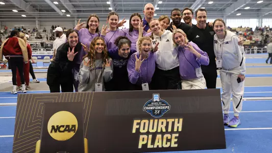 women's team fourth-place