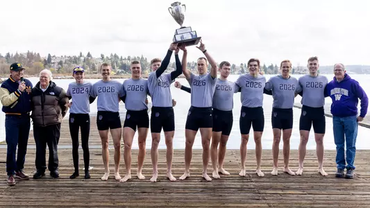 The University of Washington rowing team held its annual Class Day Regatta on March 22, 2025. (Photography by Scott Eklund/Red Box Pictures)