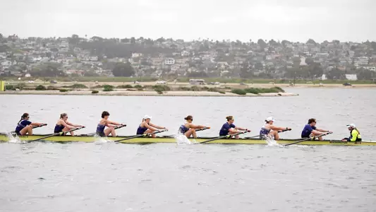 uw women's varsity eight day one San Diego crew classic march 29, 2025