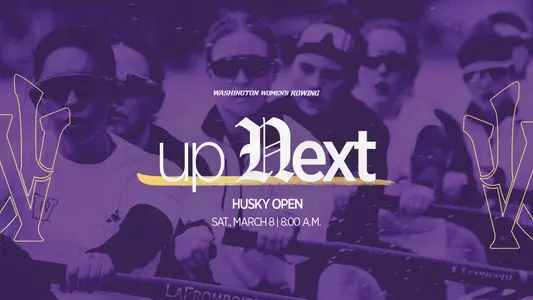 uw womens rowing up next graphic 2025 Husky Open