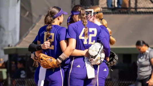 Softball Team Huddle