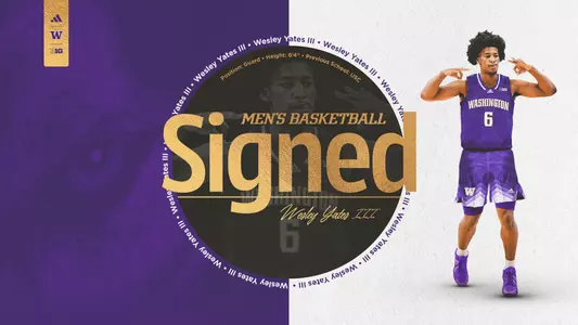 Wesley Yates III Transfer Portal Signing Graphic