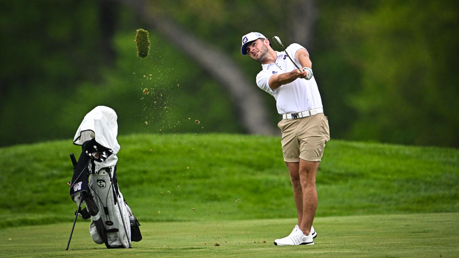 Jacob Goode Huskies Move Up One Spot During Big Ten Championship Second Round ...