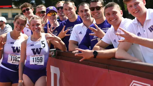 Chloe Foerster with crew team