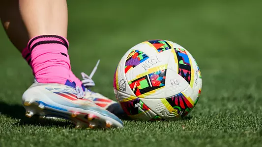 Women's Soccer Stock Image of Ball