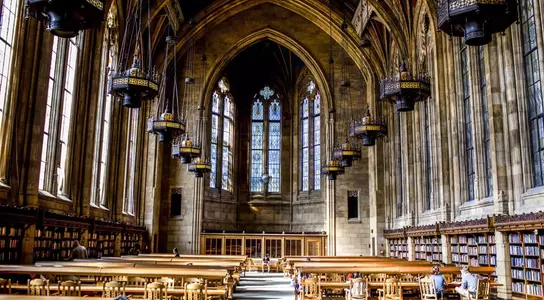 Suzzallo Library interior shot