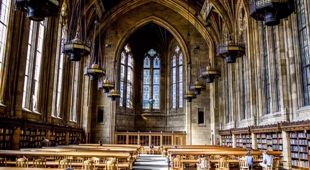Suzzallo Library interior shot
