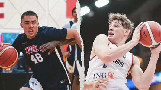 JJ Mandaquit, Hannes Steinbach - 2025 FIBA U19 World Cup