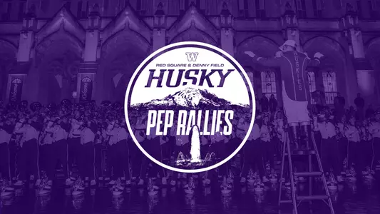 2025 UW Pep Rally graphic