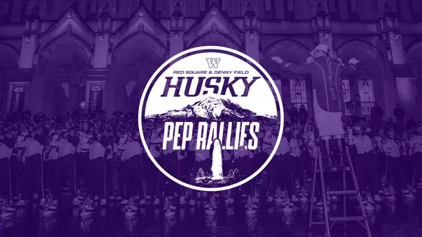 2025 UW Pep Rally graphic