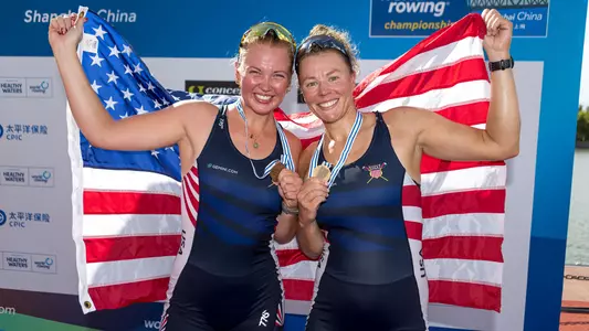 Holly Drapp and Jess Thoennes bronze medal 2025 world championships