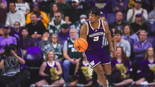 Wesley Yates drives with the ball vs. Michigan State