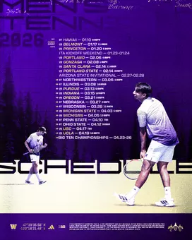 2026 Men's Tennis Schedule