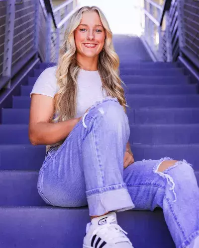 Marley Teasley media day softball