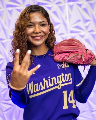Amira Rodriguez media day softball