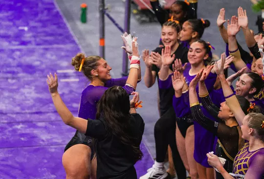 Gymnastics Purple & Gold Showcase