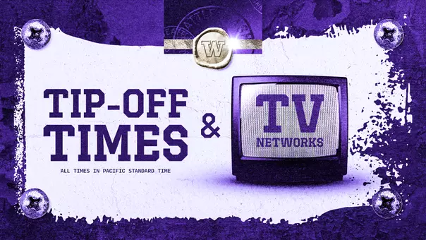 2026-27 Men's Basketball TV Designations & Tip Times Graphic