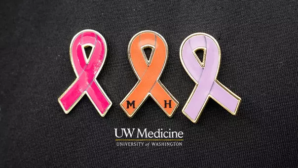 Colored ribbons for cancer awareness - UW Medicine