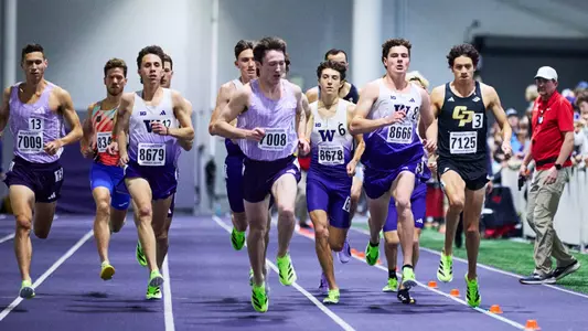 men's mile field at Mile City meet