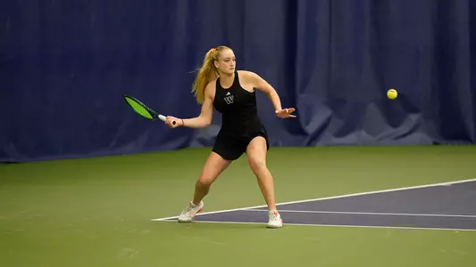 Reece Carter prepares to hit the ball