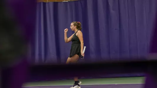 Alexia Jacobs celebrates a point