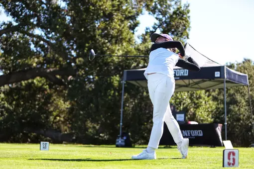 Golf Swing at ASU Invitational