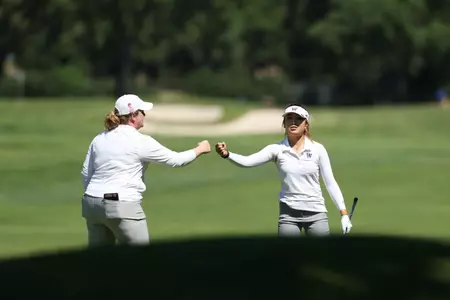 Athena Ni and Head Coach Anna Temple