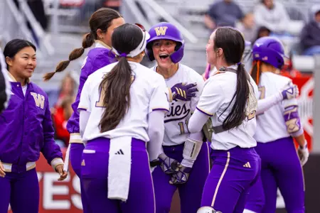 Marley Teasley home run celebration at Ohio State