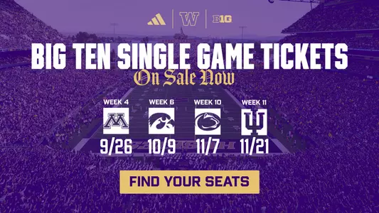 Big Ten single game tickets on sale