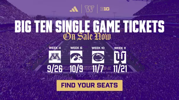 Big Ten single game tickets on sale