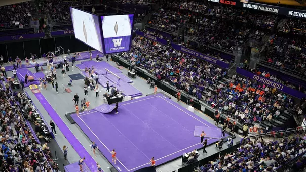 Alaska Airlines Arena Sold Out For Women's Gymnastics