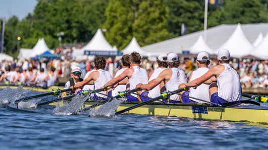 A uw men's eight crew races at Henley Royal Regatta on July 2, 2026
