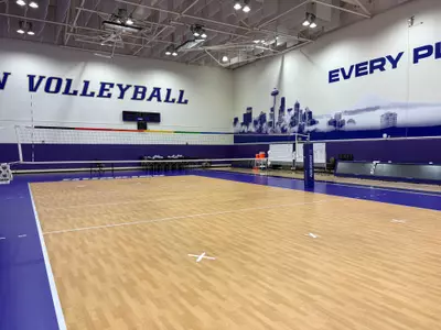 Harshman Court - Volleyball practice court
