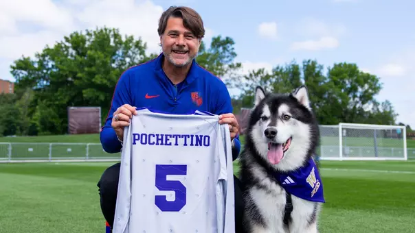 USMNT Manger Mauricio Porchettino and Dubs