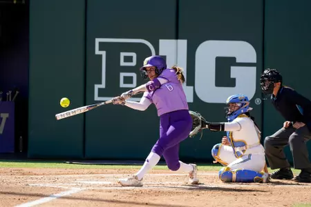 UW softball vs UCLA on April 25, 2026 in Seattle, Washington. Photo by David Ryder